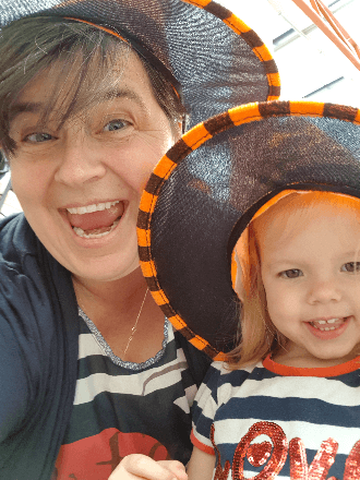 selfie gastouder alexandra en kind