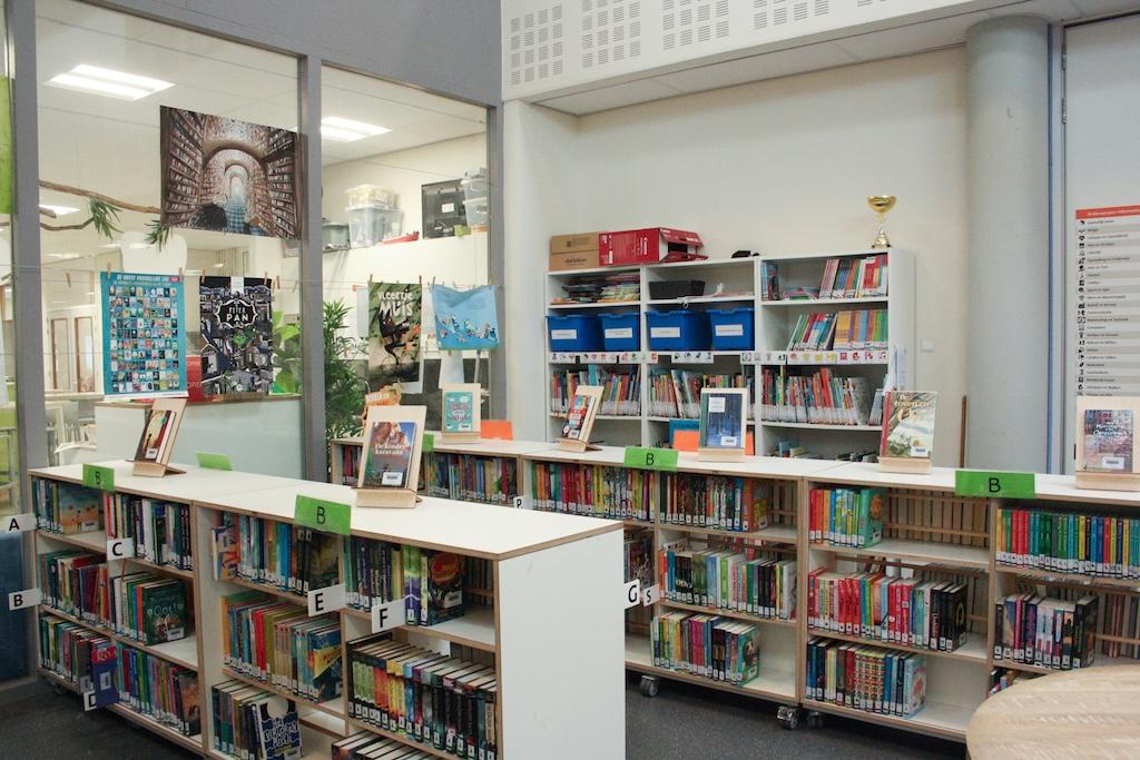 bibliotheek in kindcentrum de droomgaard