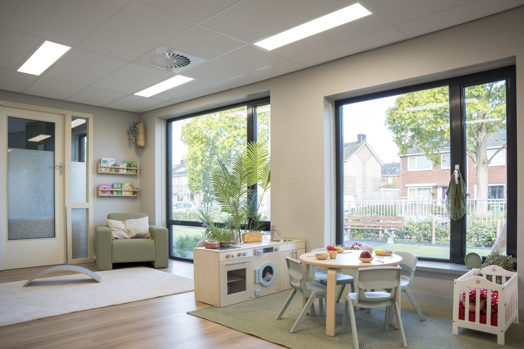 Binnenruimte van kinderdagverblijf de Meridiaan in Medemblik
