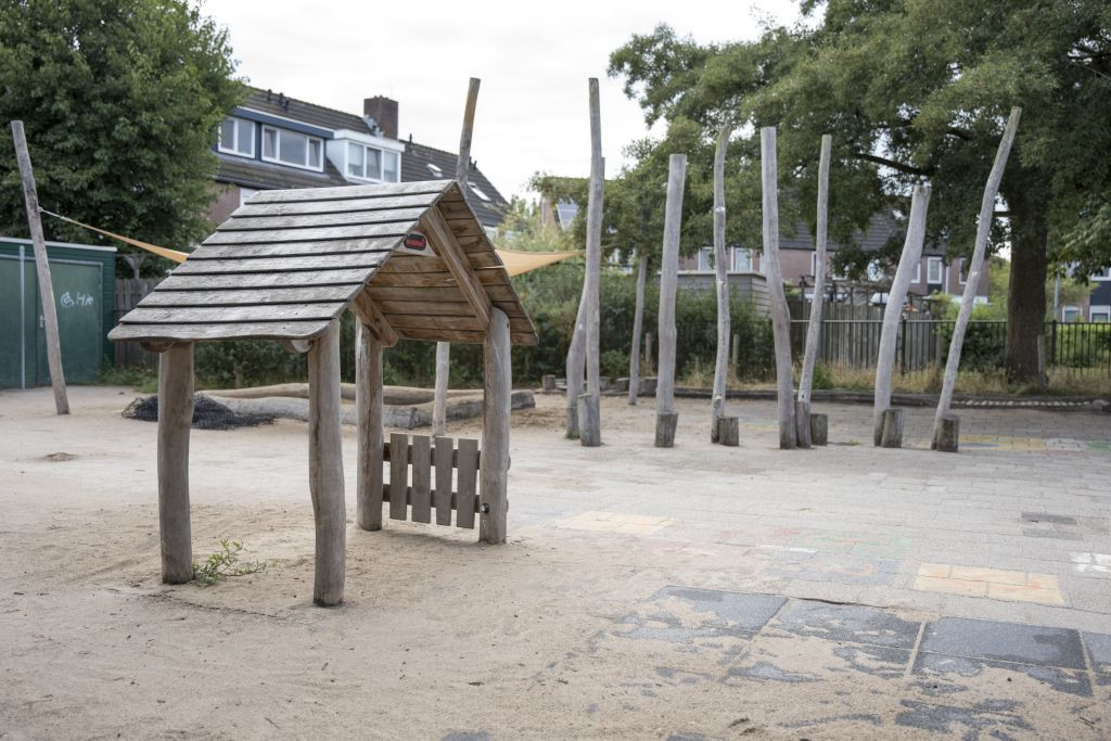 Speelplein van locatie De Meridiaan in Medemblik