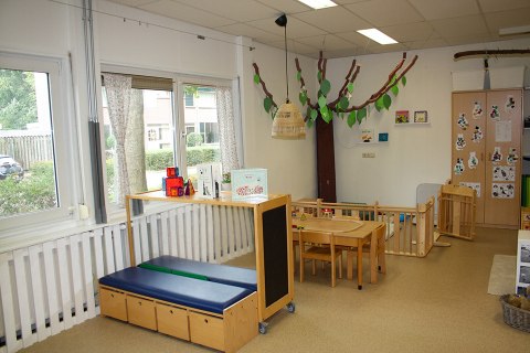 speelhoek op groep in Twisk