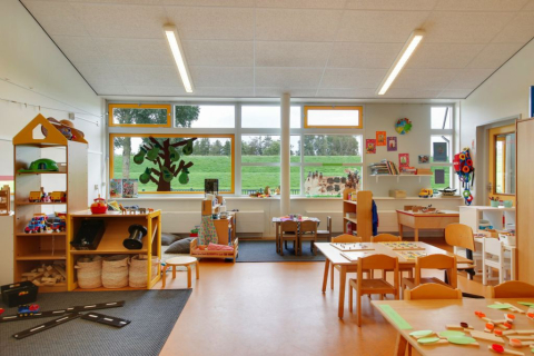 binnenruimte locatie Pippeloentje in Onderdijk