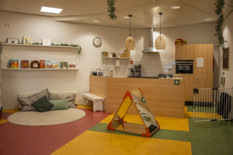Keuken in kinderdagverblijf De Kantbeugel