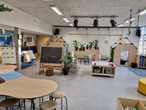 Groepsruimte van buitenschoolse opvang De Hoeksteen