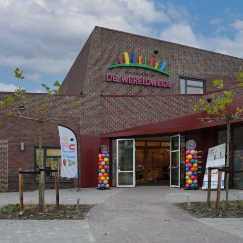 Buitenkant Kindcentrum De Wereldweide